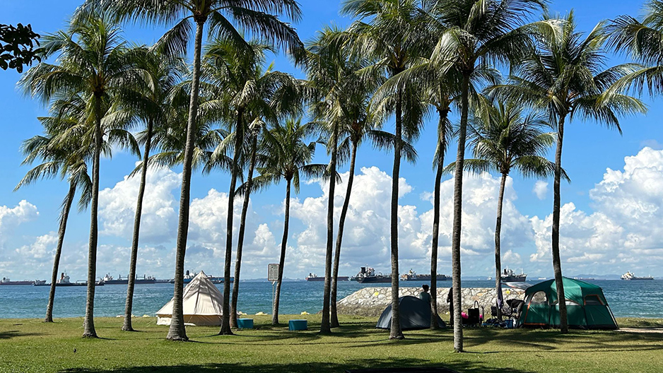 east coast campsite