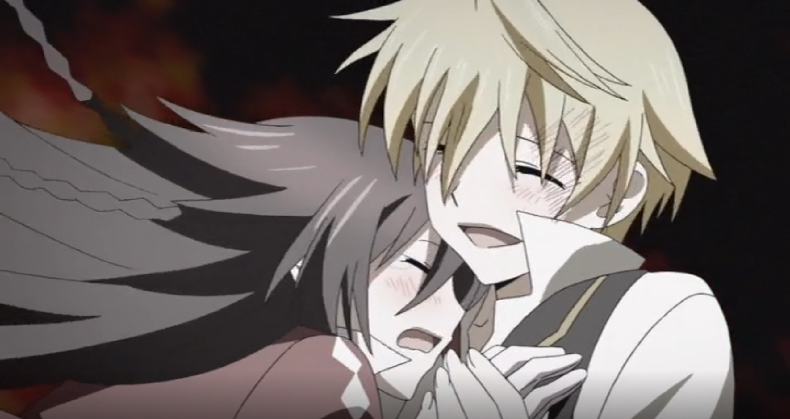 alice flying into oz's arms